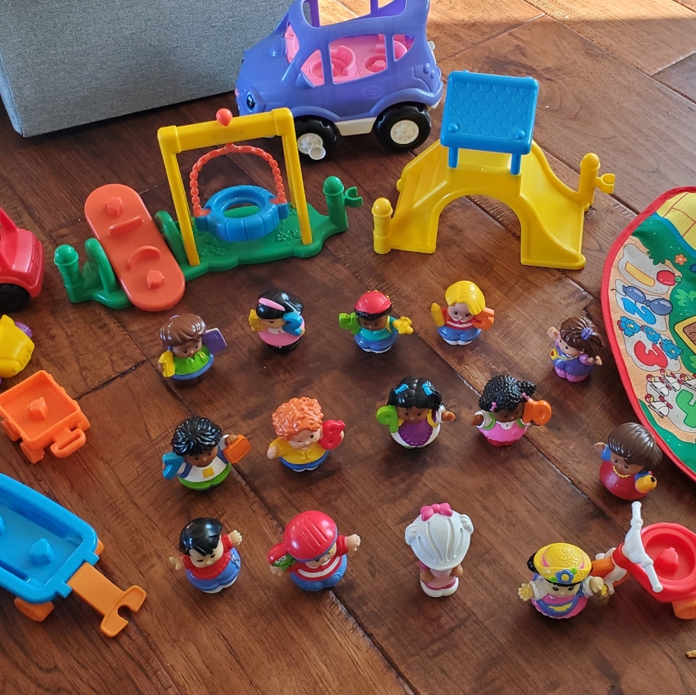 Little people time to learn preschool set